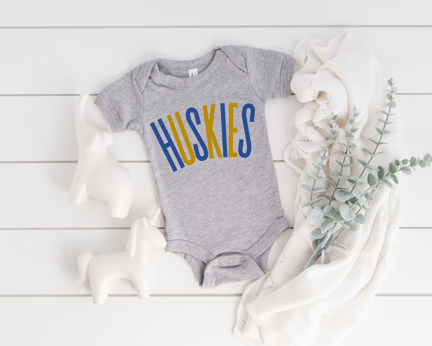 Custom Mascot Baby Bodysuit