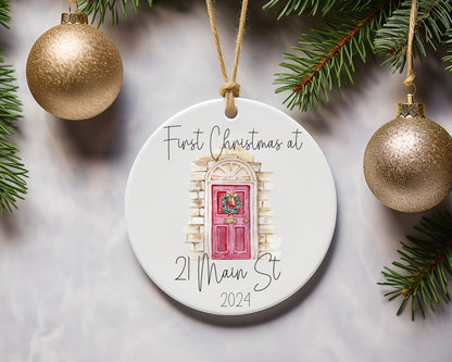 Christmas Ornaments - First Christmas at New Home La Bella Rose Boutique