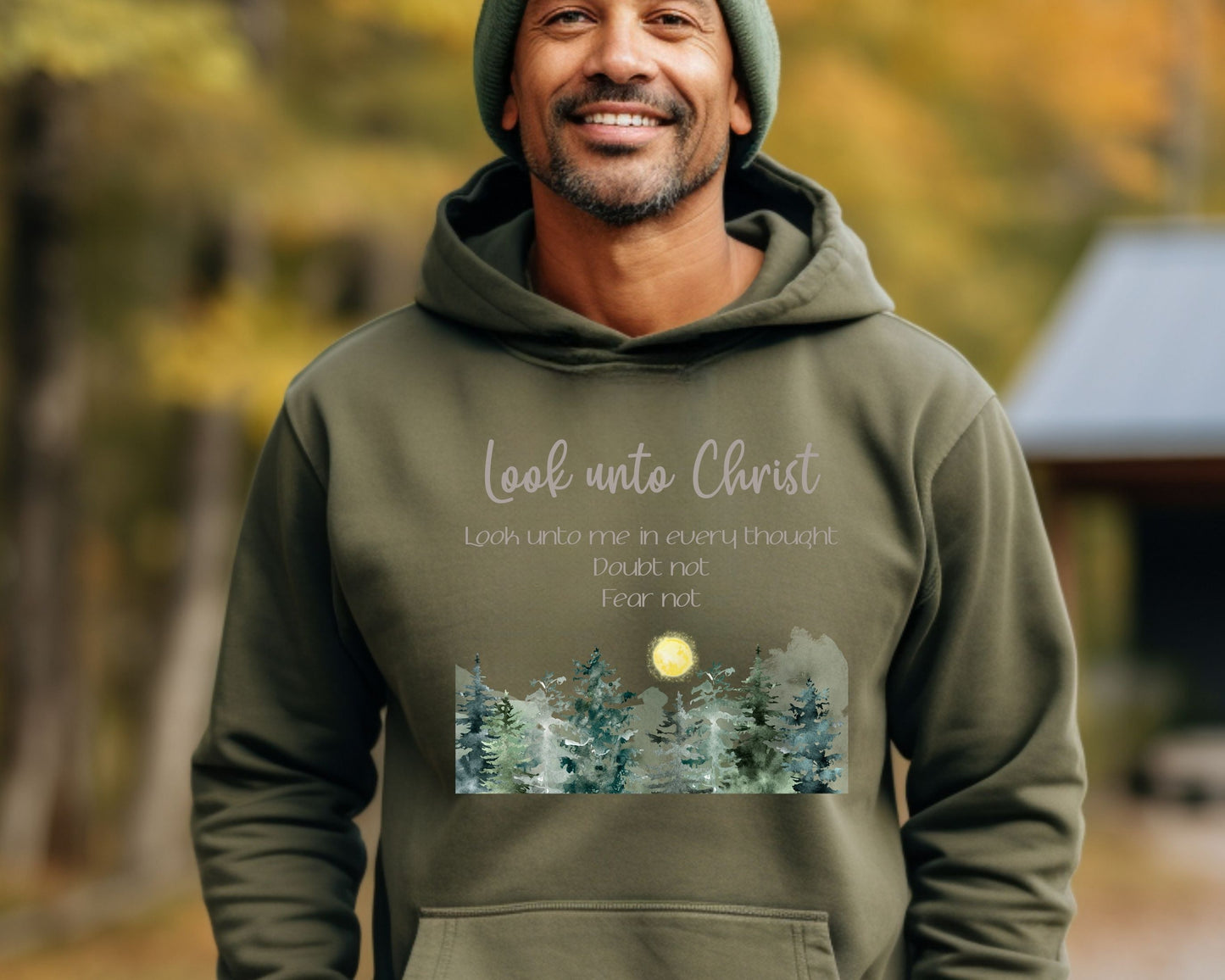 Look Unto Christ Hoodie, Girls Camp Sweatshirt, LDS Youth Theme 2025, Customized Hooded Sweatshirt, Summer Camp, Sweater, Unisex Hoodie gift