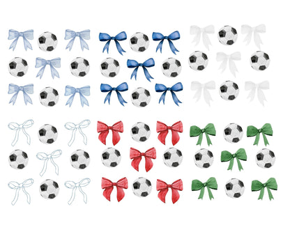 Soccer Balls and Bows Sweatshirt