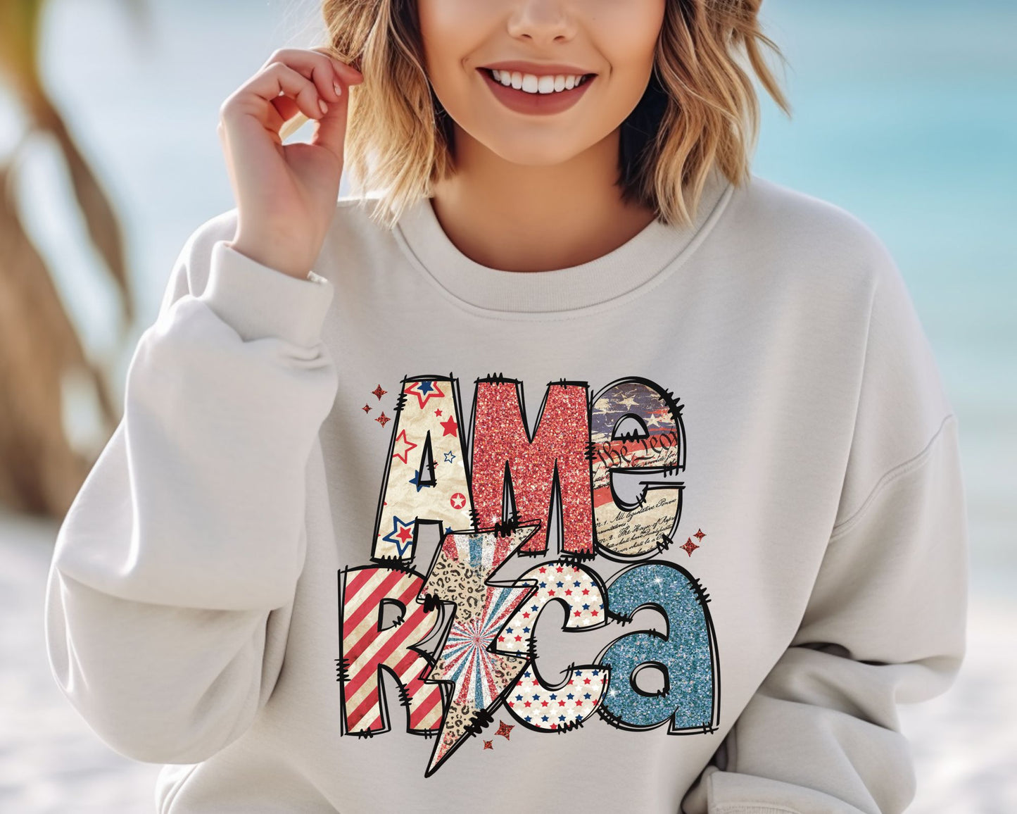 America Lightning Sweatshirt