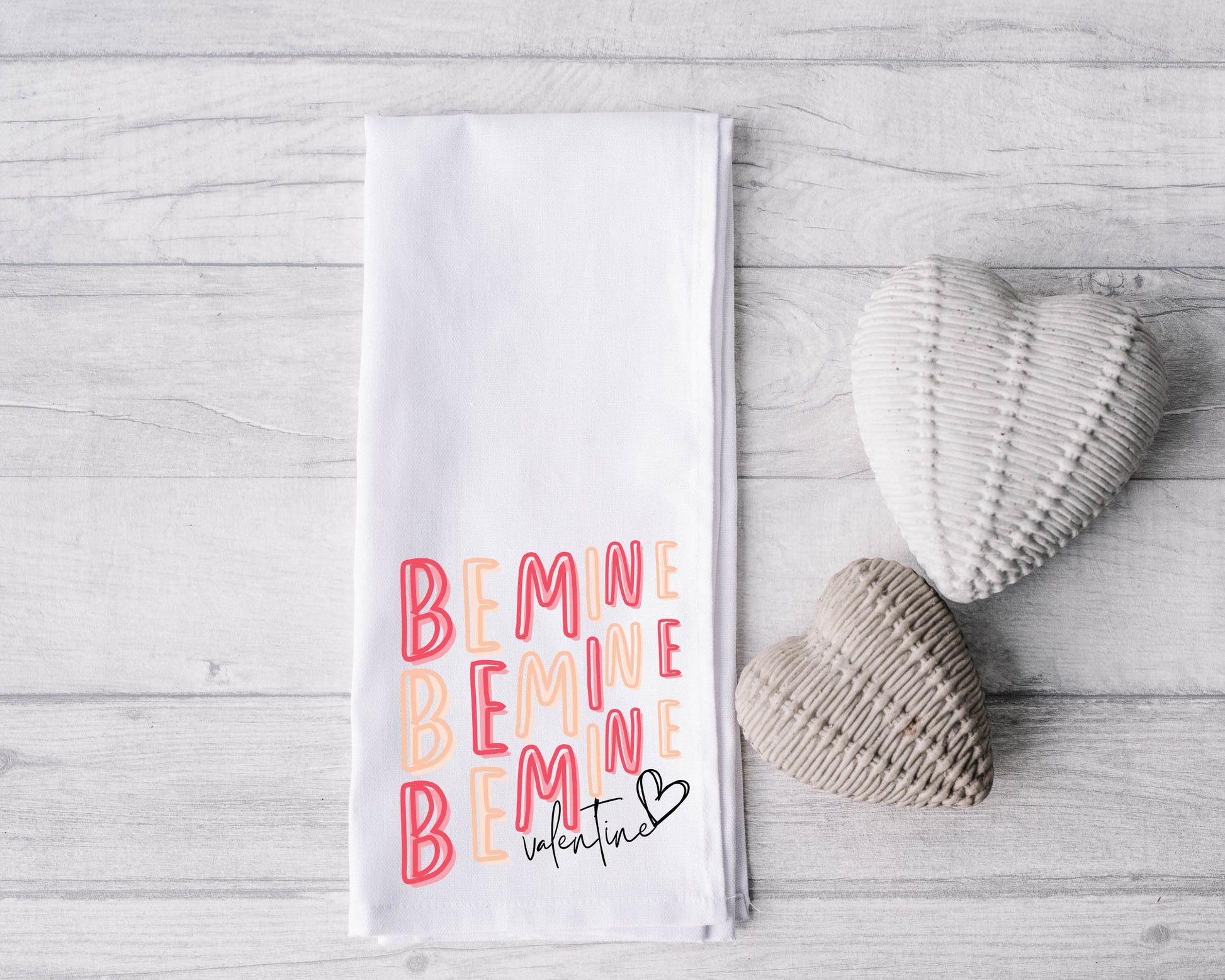 Valentines Tea kitchen Towels La Bella Rose Boutique