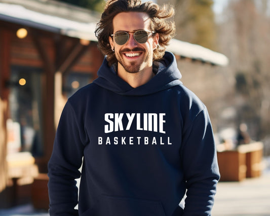 Skyline Basketball Hoodie Bold La Bella Rose Boutique
