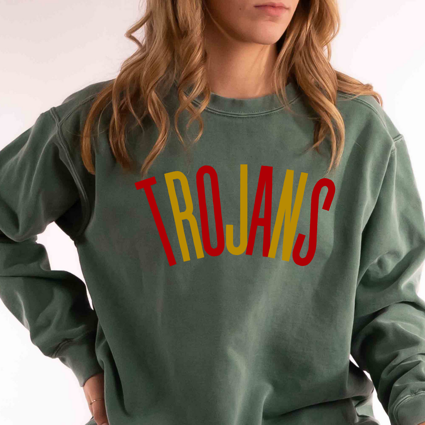 Custom Mascot Comfort Color Sweatshirt