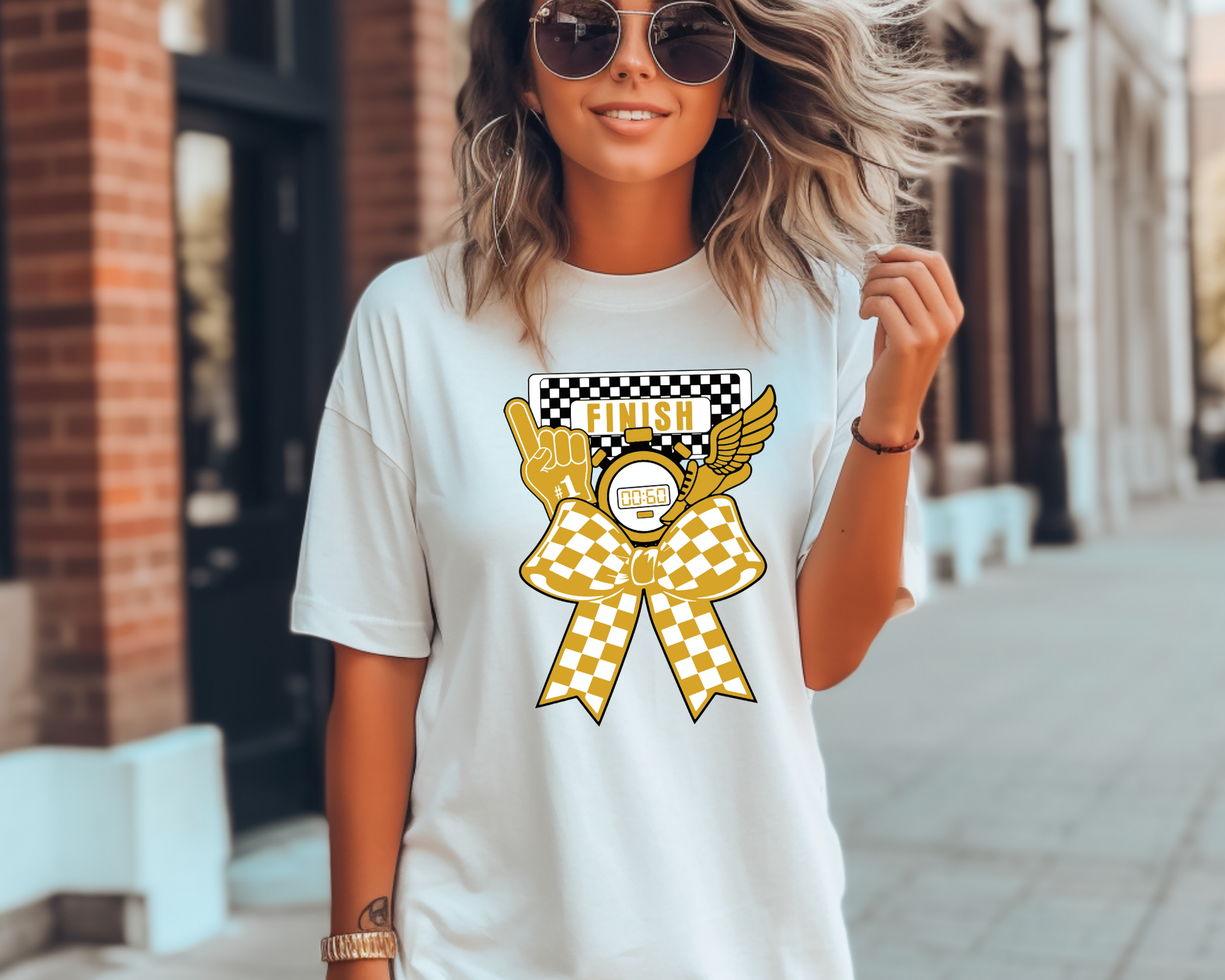 Finish Line Tees La Bella Rose Boutique