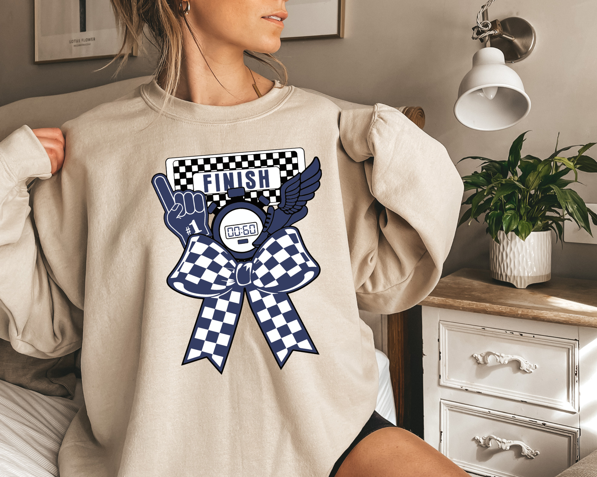 Finish Line Sweatshirts La Bella Rose Boutique