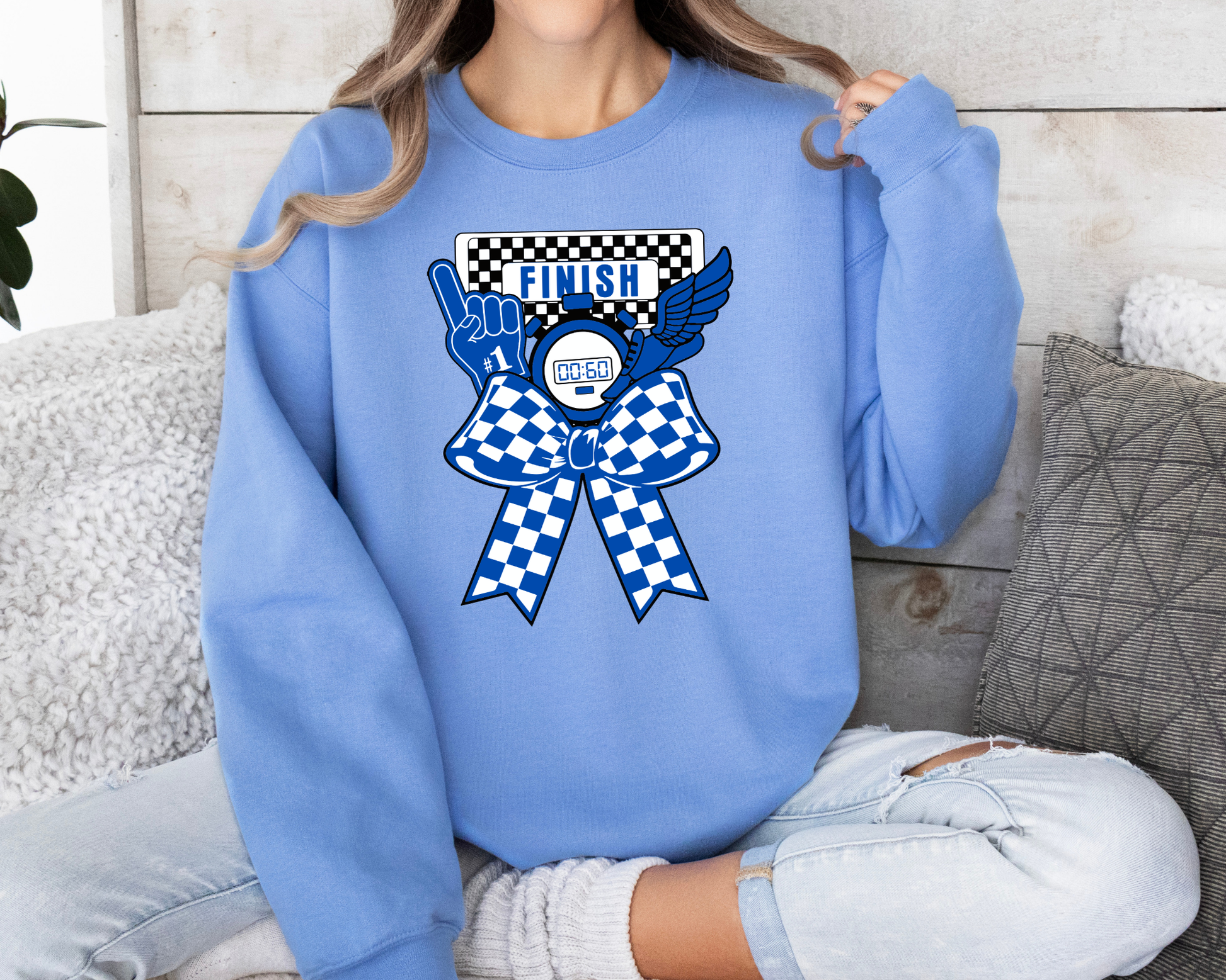 Finish Line Sweatshirts La Bella Rose Boutique
