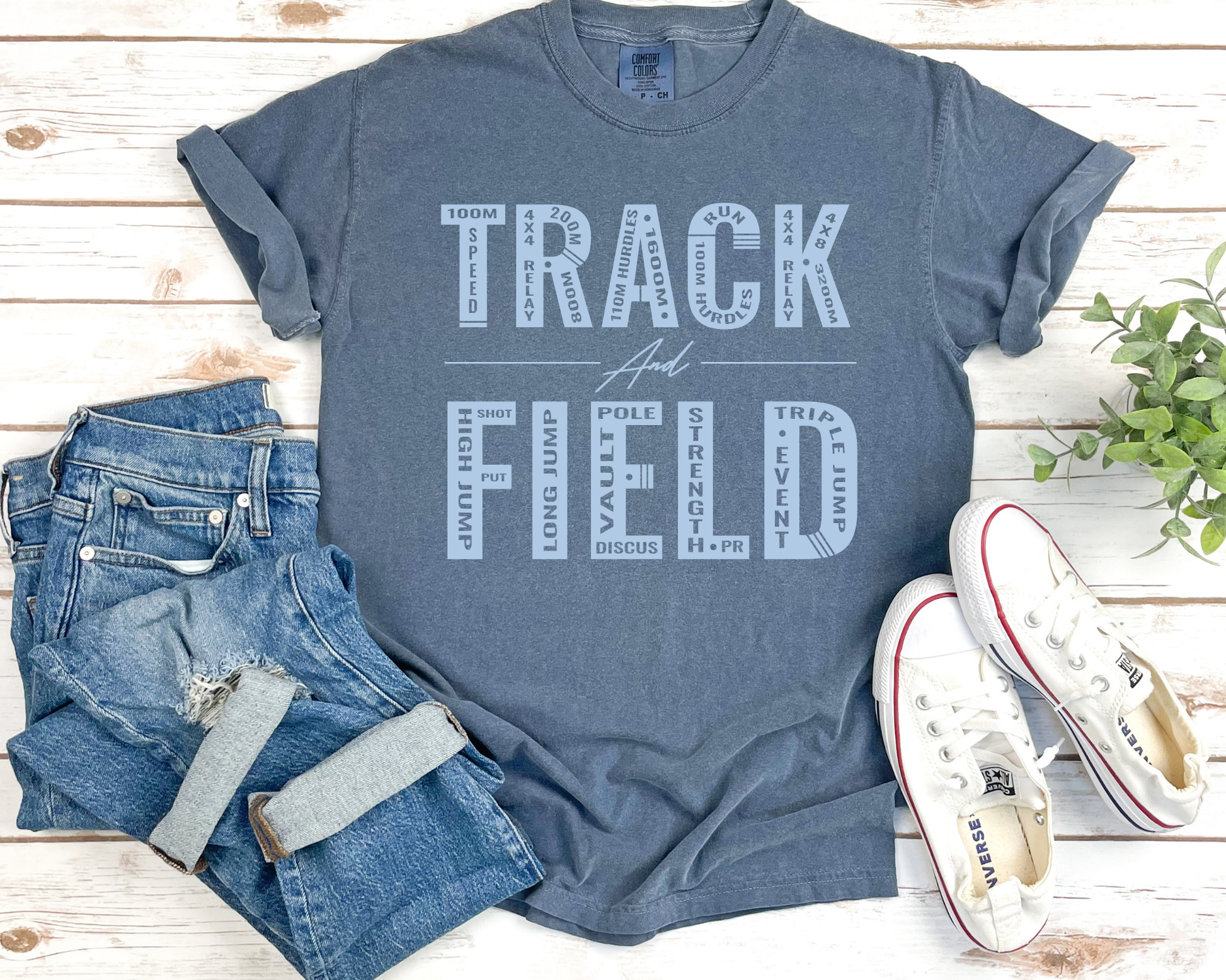 Track & Field Tees La Bella Rose Boutique