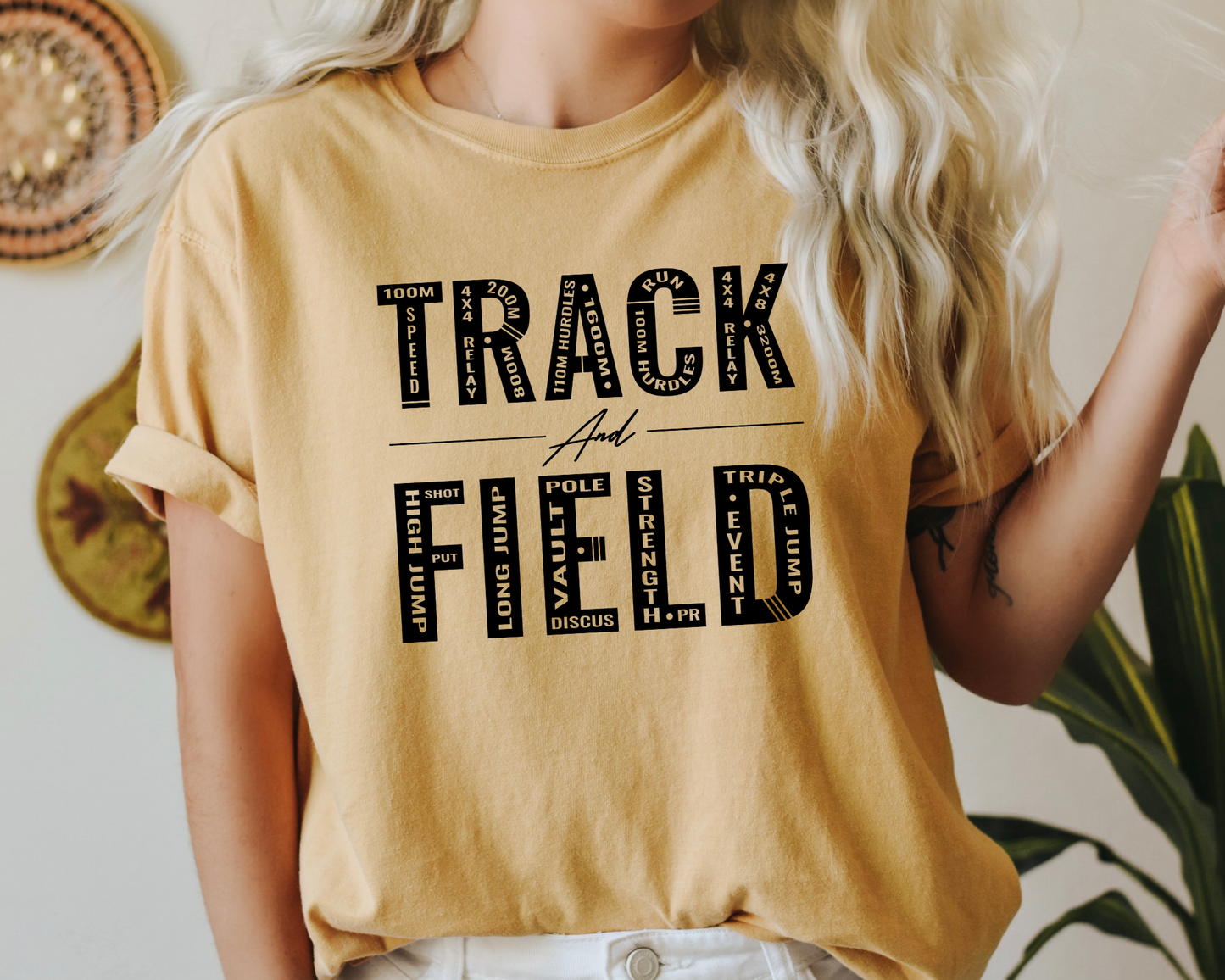 Track & Field Tees La Bella Rose Boutique