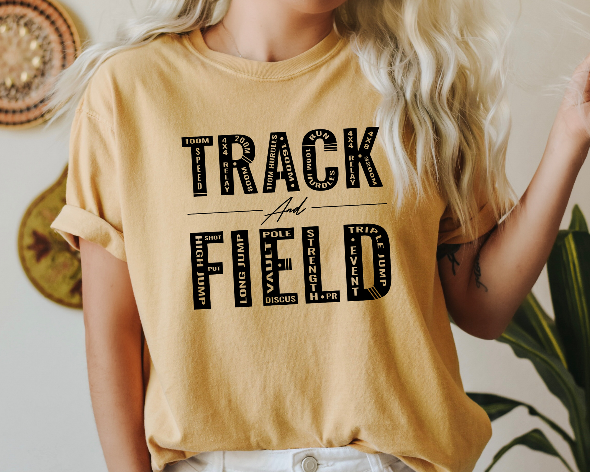 Track & Field Tees La Bella Rose Boutique