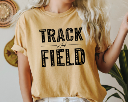 Track & Field Tees La Bella Rose Boutique