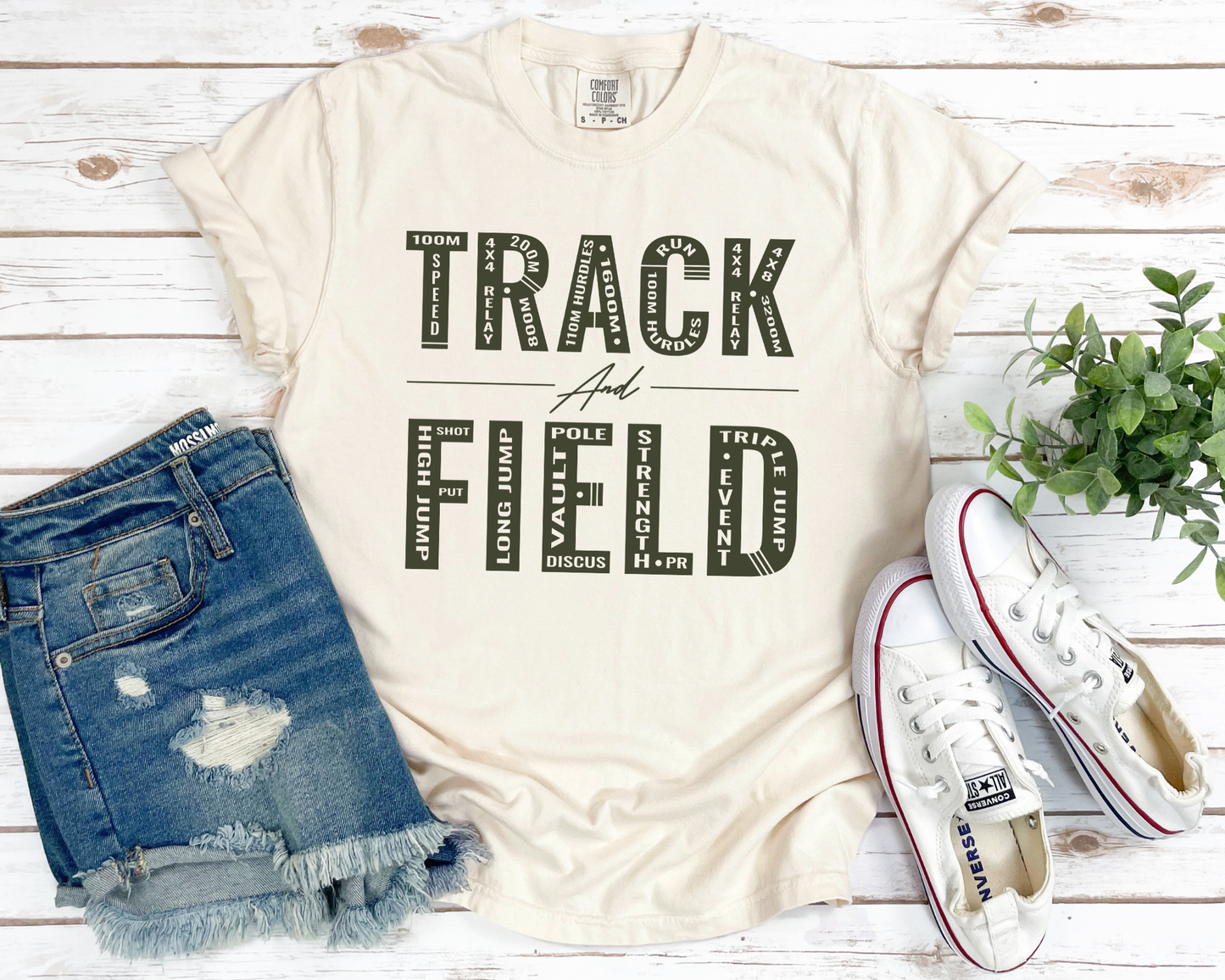 Track & Field Tees La Bella Rose Boutique