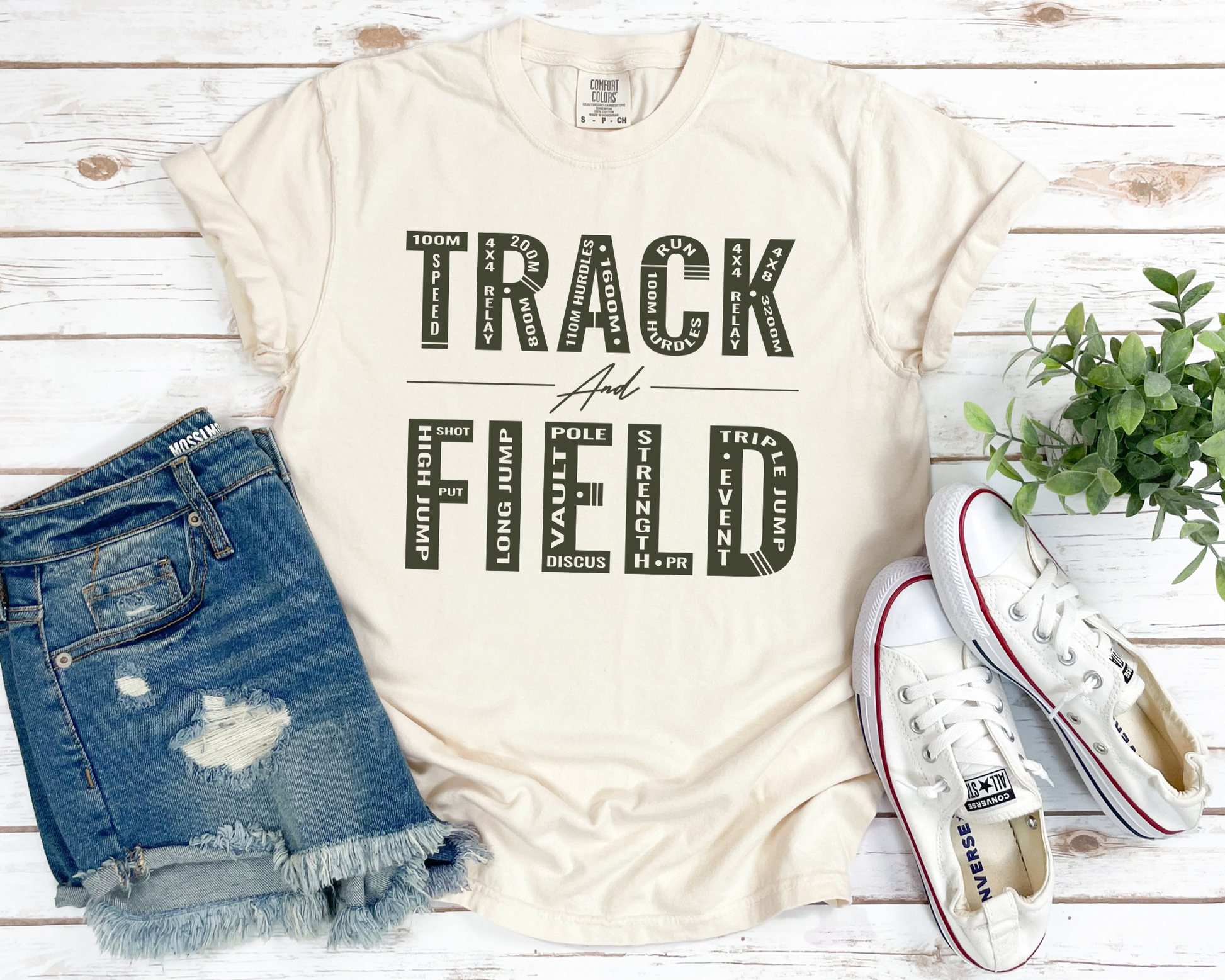 Track & Field Tees La Bella Rose Boutique