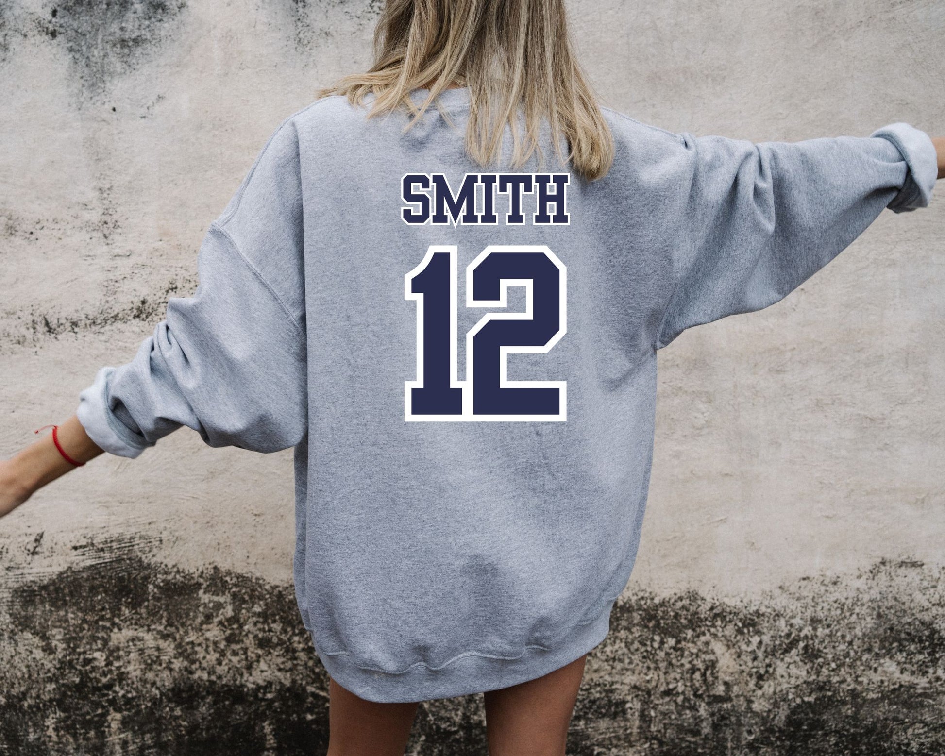 Personalized Grizz football Crew neck La Bella Rose Boutique