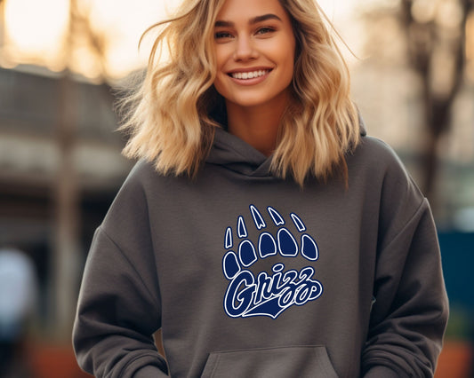 Skyline Grizz paw Sweatshirts and tees La Bella Rose Boutique