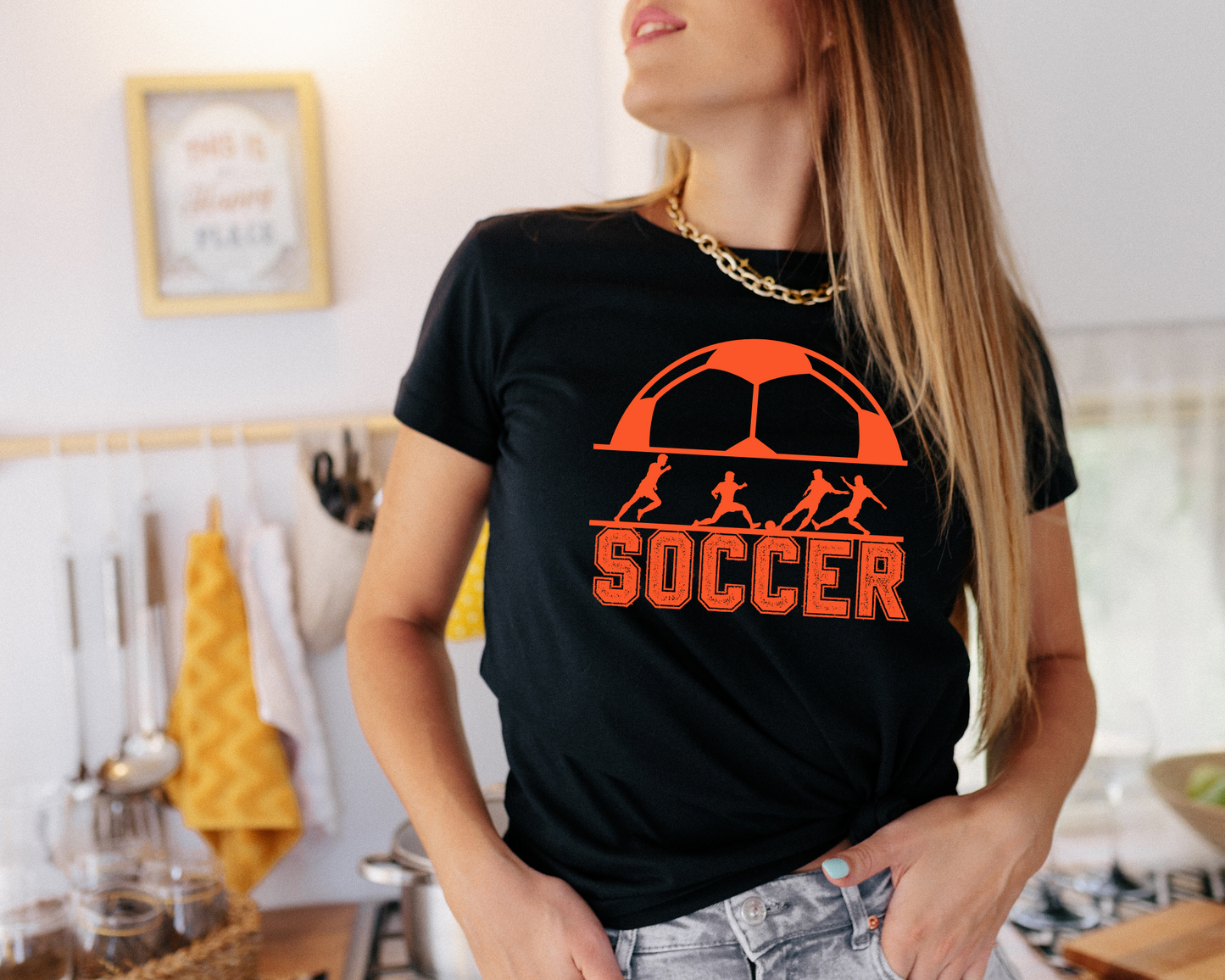 Custom Soccer Fan Tee