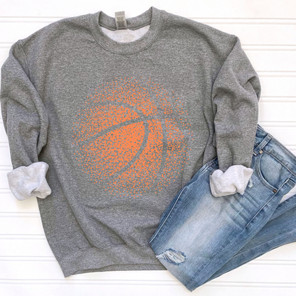 Faded Basketball Sweatshirt