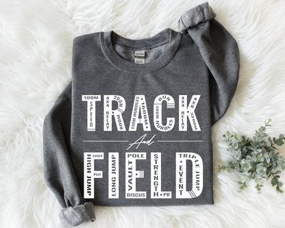 Track & Field Sweatshirts La Bella Rose Boutique