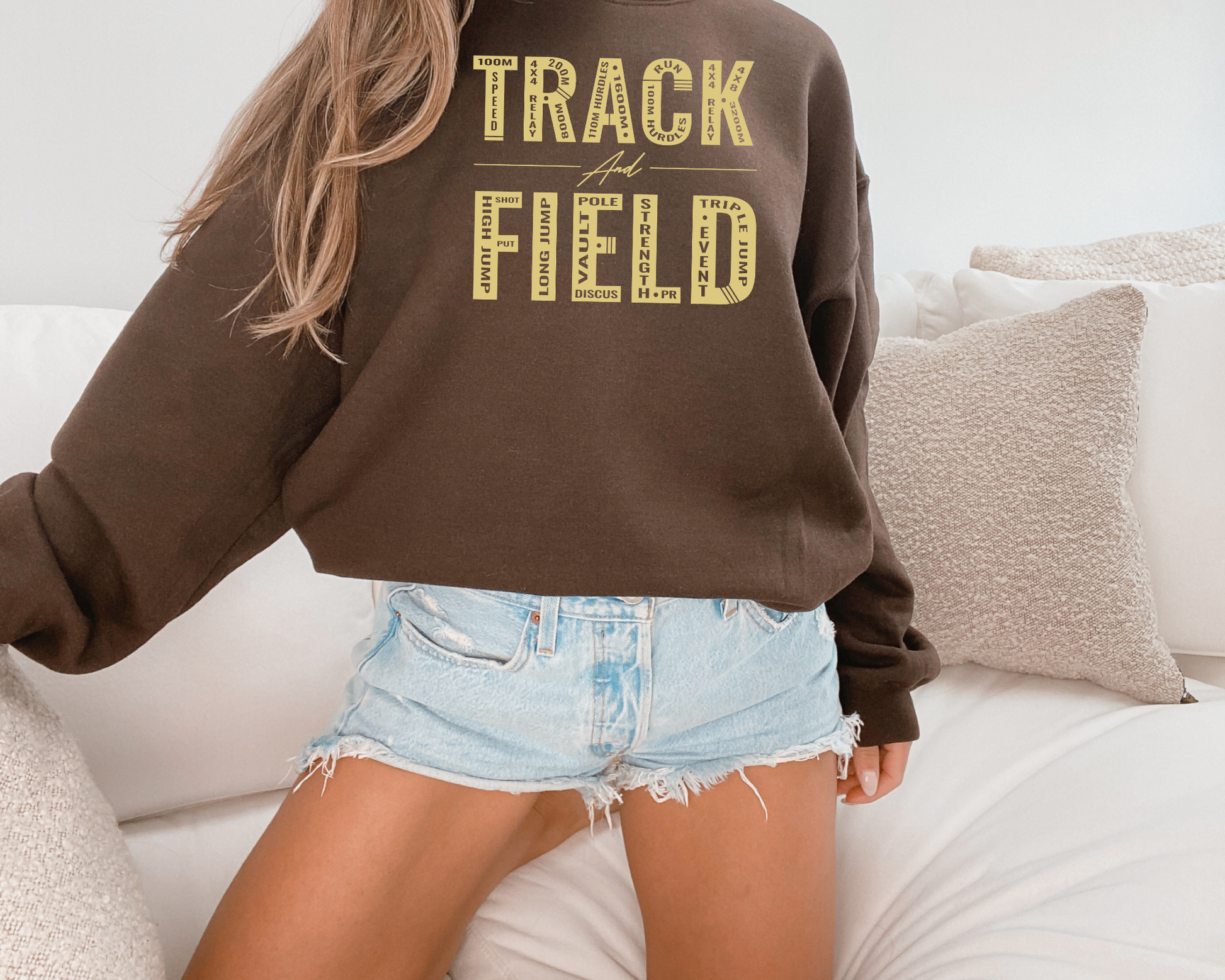 Track & Field Sweatshirts La Bella Rose Boutique