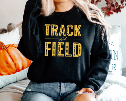 Track & Field Sweatshirts La Bella Rose Boutique