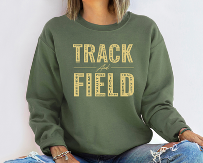 Track & Field Sweatshirts La Bella Rose Boutique