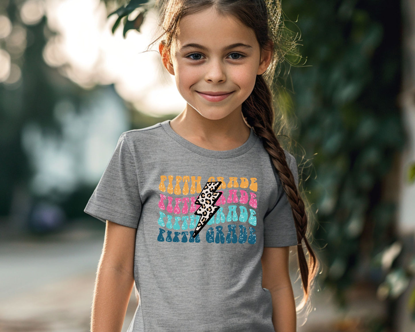 Youth Personalized Back to School Grade Tees