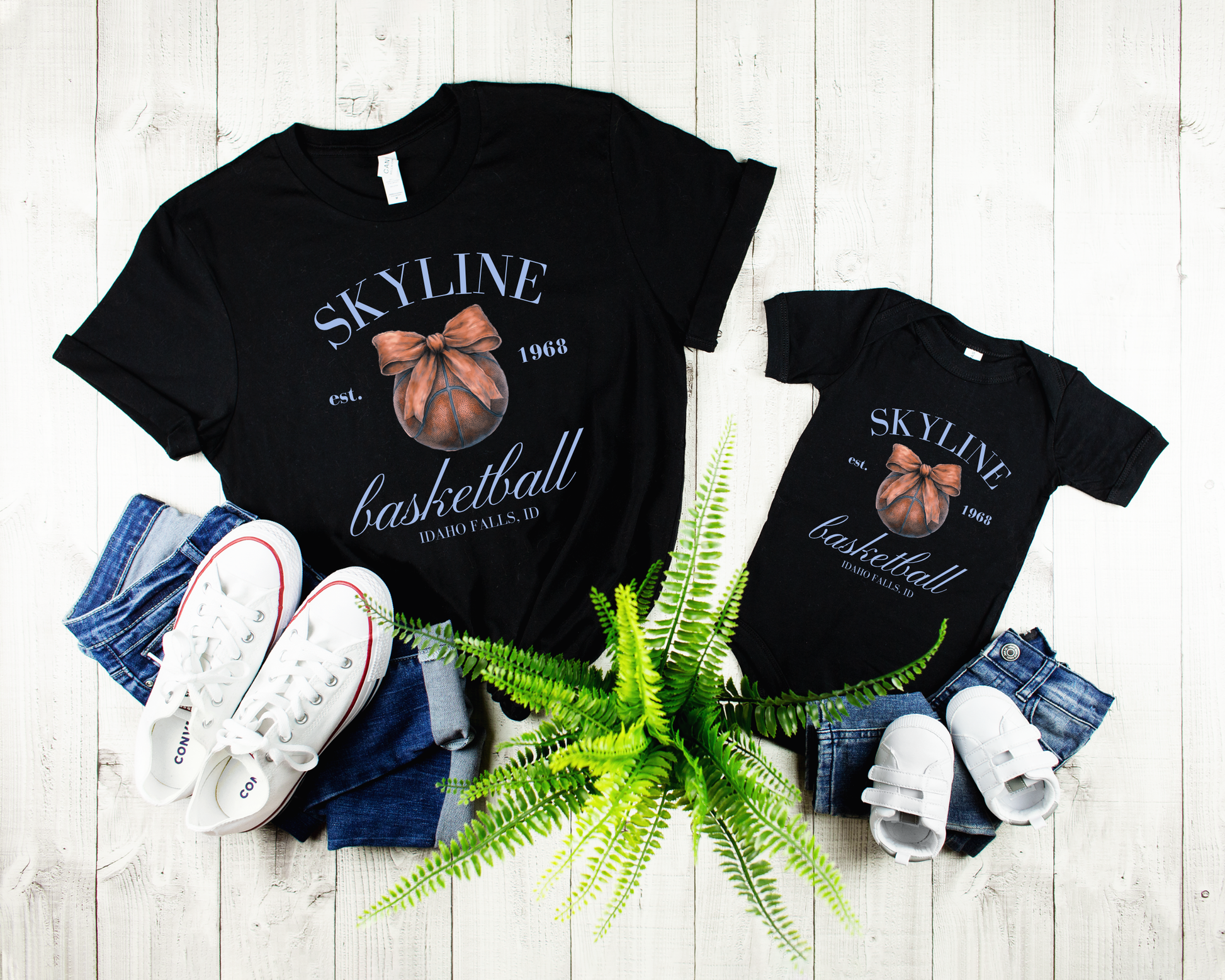 Skyline Grizz Basketball Tee | Bella Canvas La Bella Rose Boutique