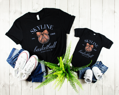Skyline Grizz Basketball Tee | Bella Canvas La Bella Rose Boutique