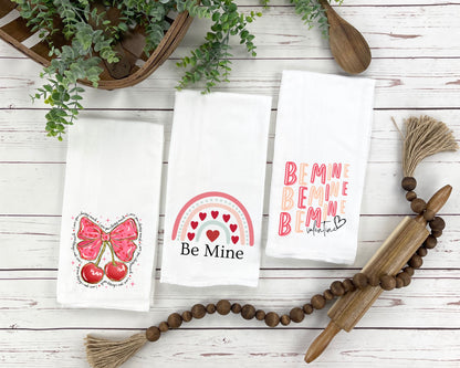 Valentines Tea kitchen Towels La Bella Rose Boutique