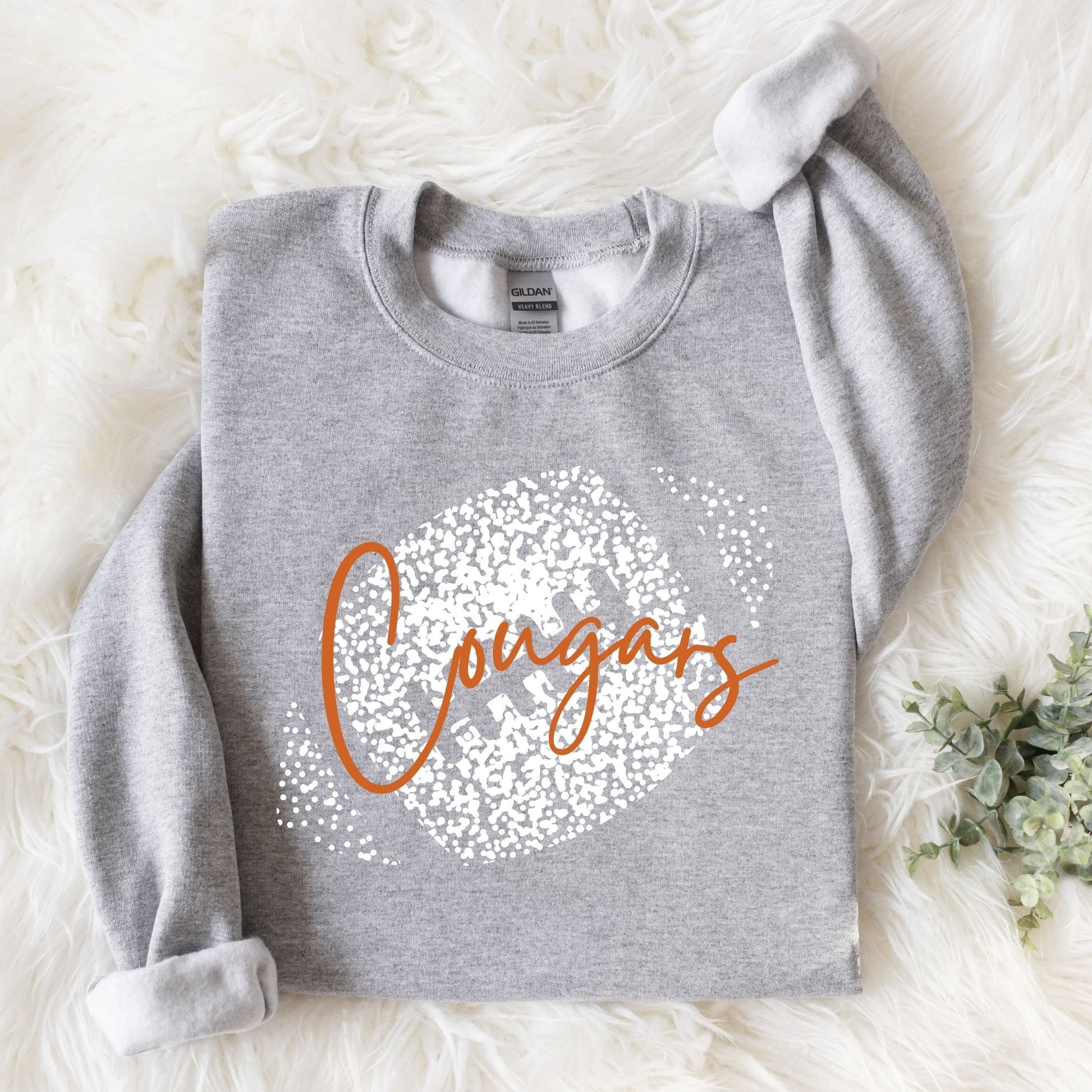 Personalized Faded Football Sweatshirts La Bella Rose Boutique