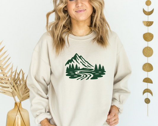 Walk With Me | Mountain| Sweatshirt La Bella Rose Boutique