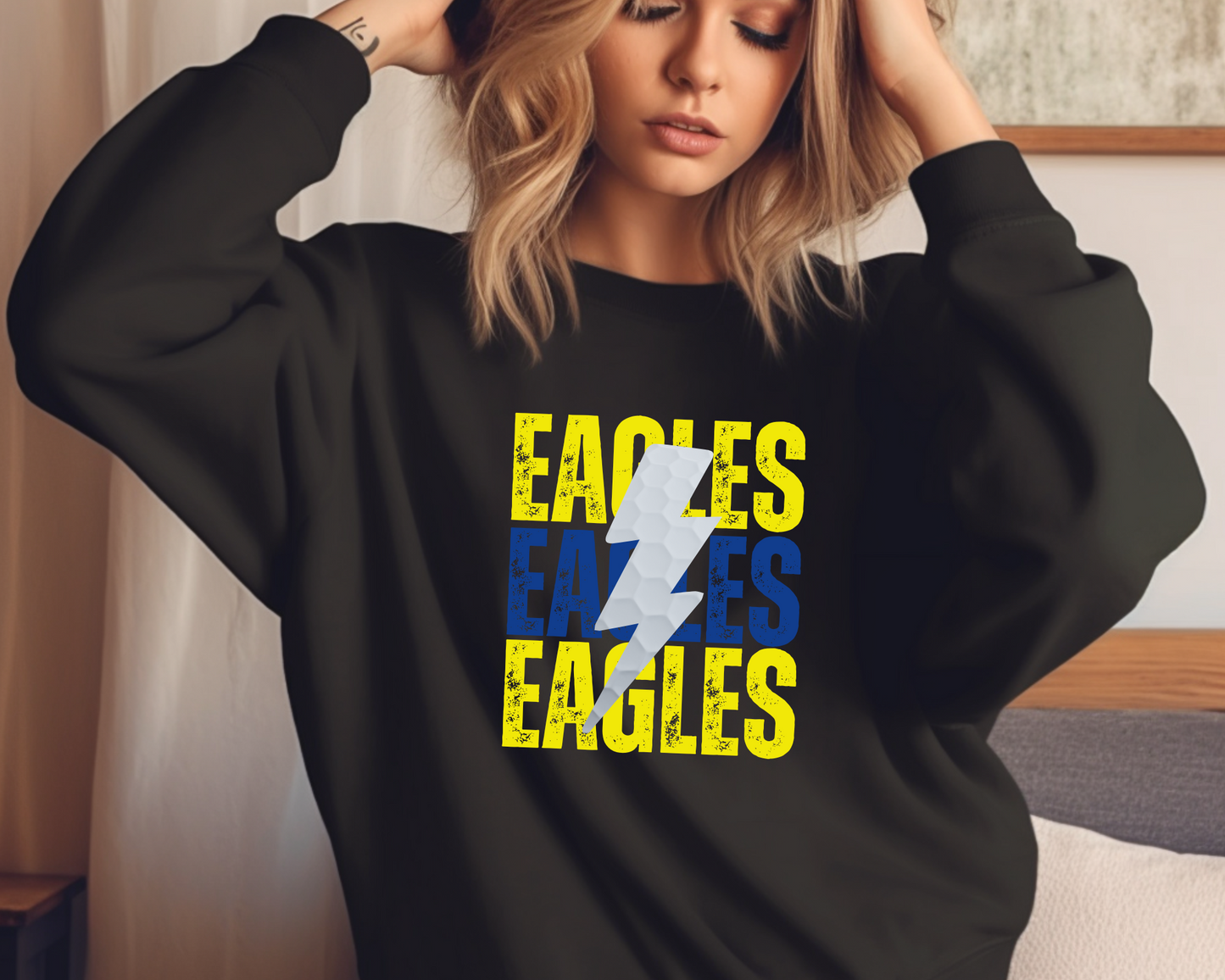 Custom Lightning Golf Sweatshirt