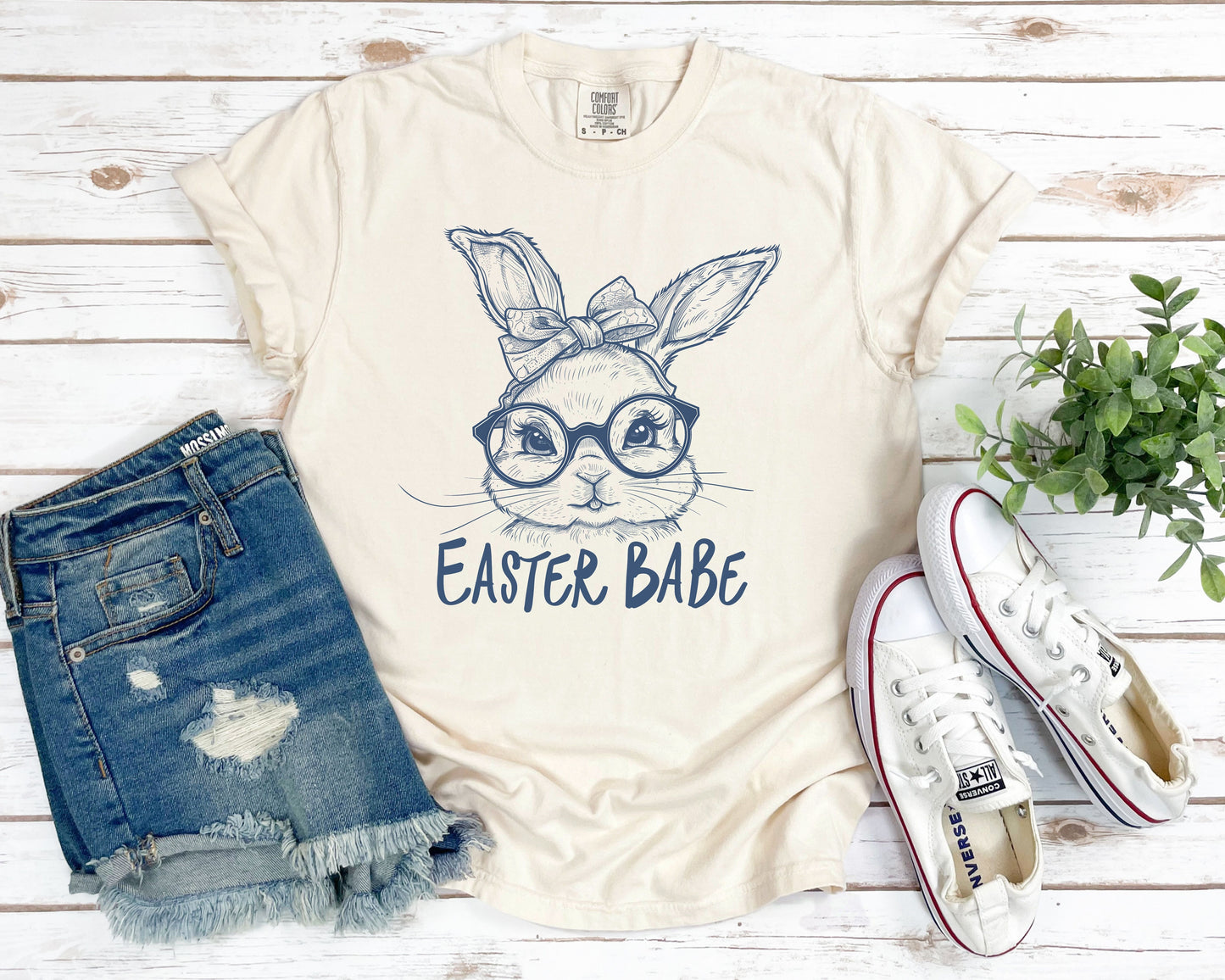 Easter Bunny Babe Shirt, Girls Easter Shirt, Easter Egg Hunt Shirt, Easter Tees, Easter Tshirt for Mom, Bunny Ears Shirt, Easter Women Shirt