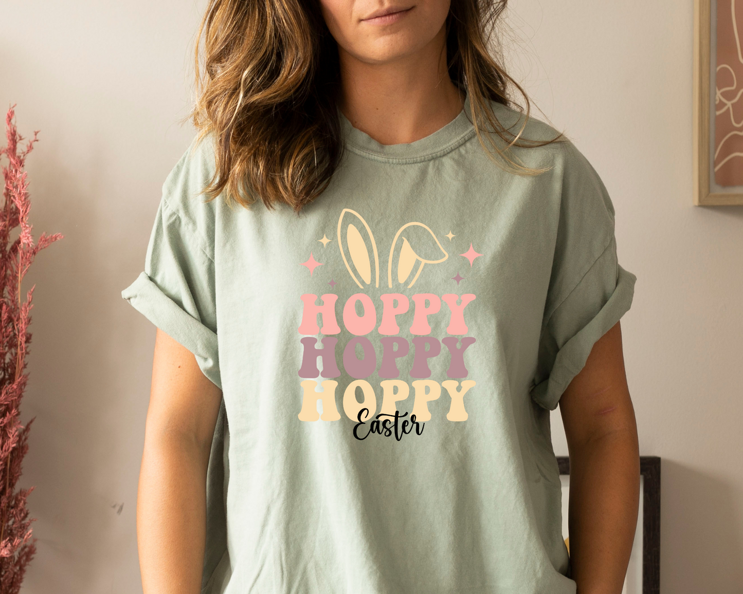 Custom Easter Comfort Color Tee