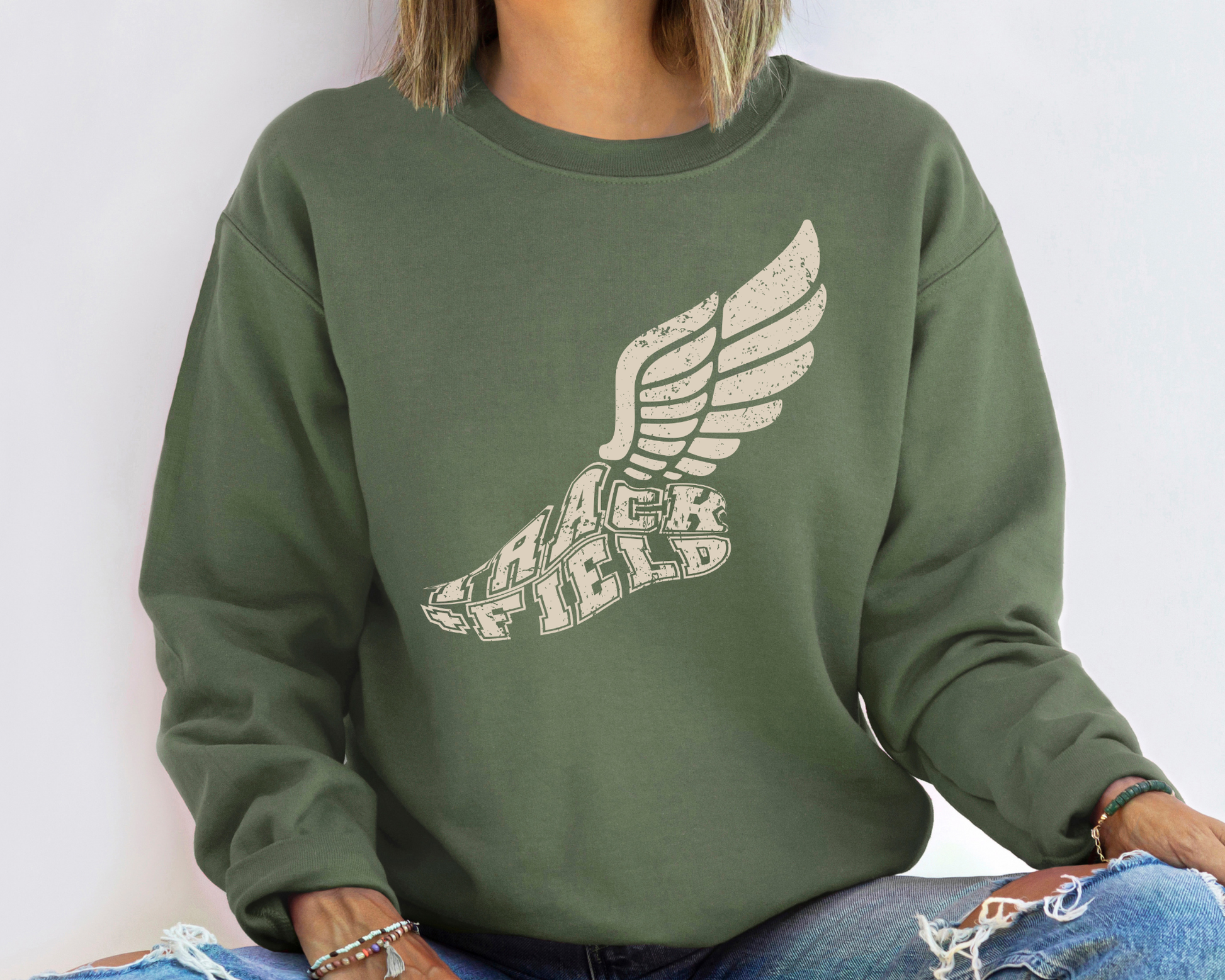 Track & Field Sweatshirts La Bella Rose Boutique