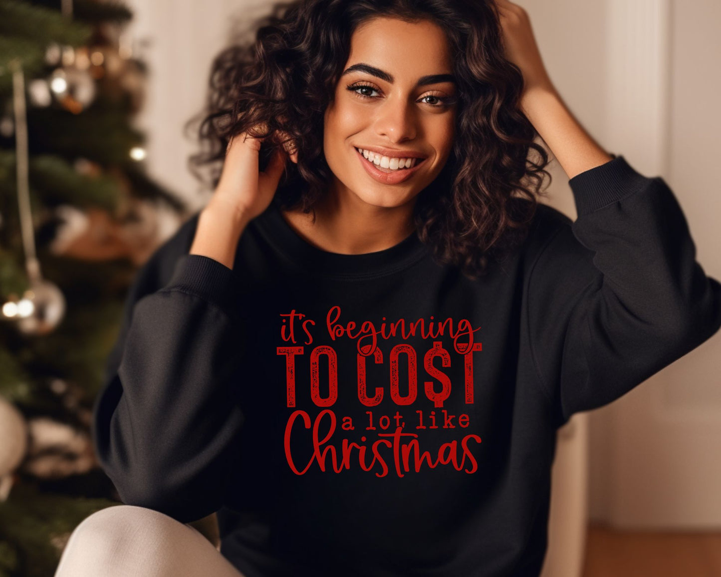It's Beginning to Cost a lot like Christmas Crew La Bella Rose Boutique