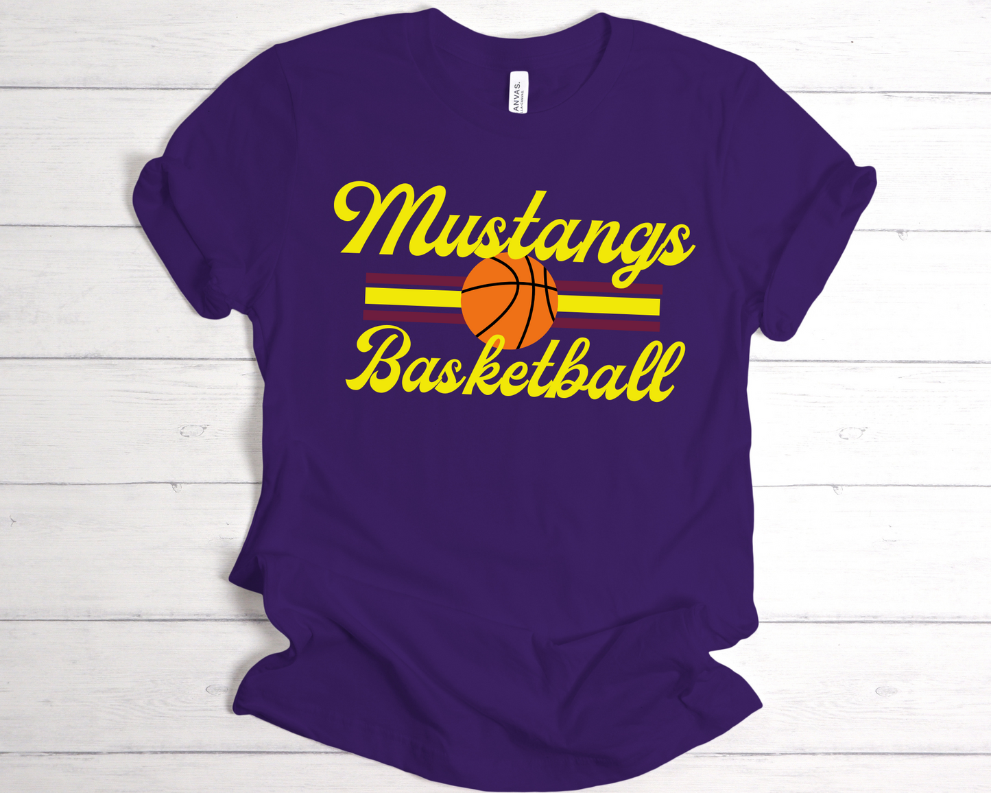 Custom Retro Basketball Tee