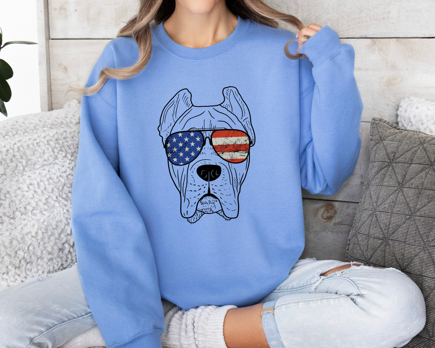 USA Dog sweatshirts