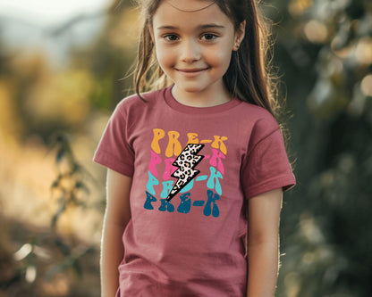 Youth Personalized Back to School Grade Tees