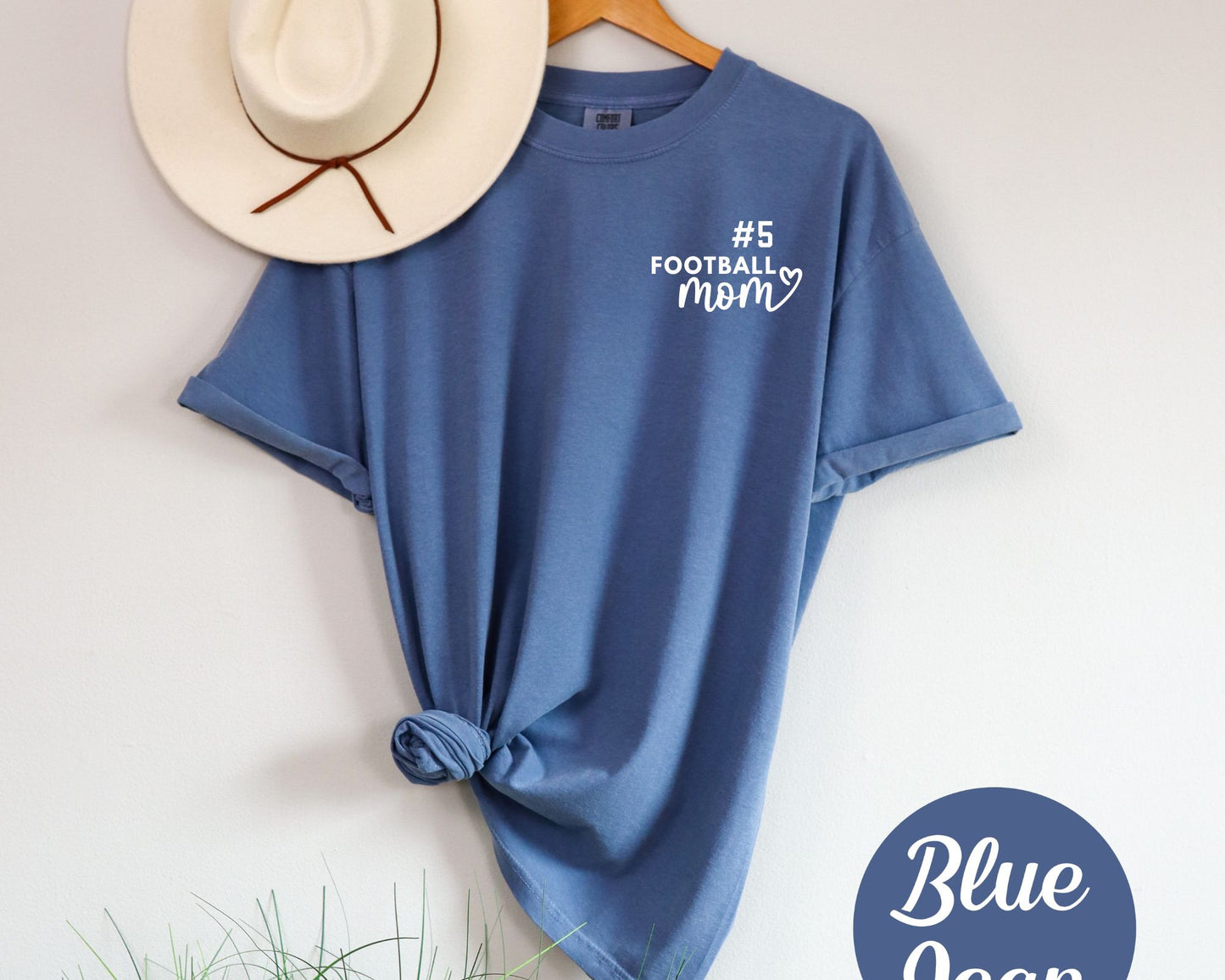 Personalized Football Tee La Bella Rose Boutique