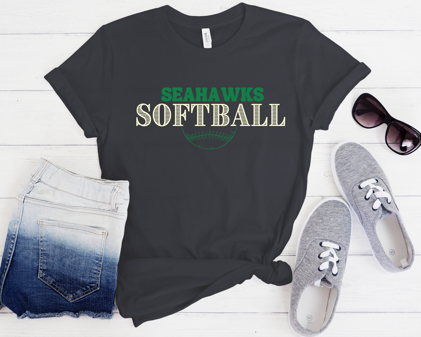 Custom Softball Tee