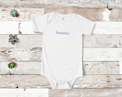 Embroidered Little State Baby Bodysuit