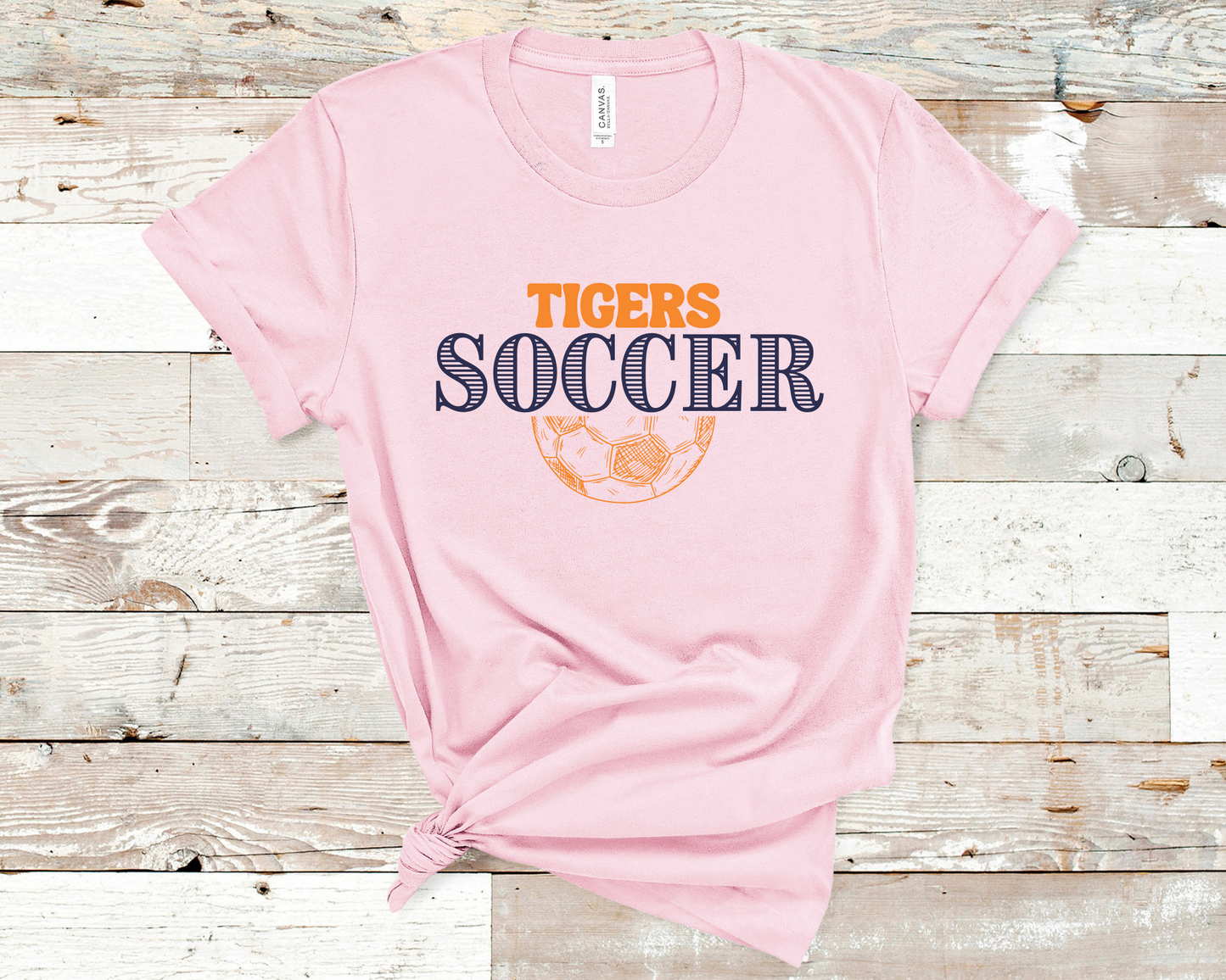 Custom Vintage Soccer Tee