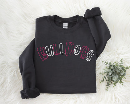 Personalized Bubble Mascot Sweatshirt