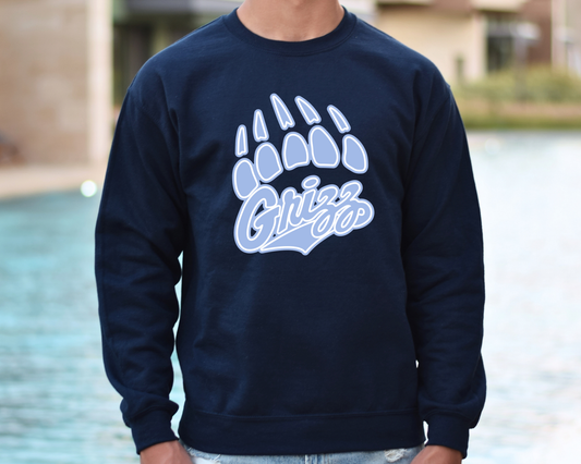 Skyline Grizz "Paw" Crewneck La Bella Rose Boutique