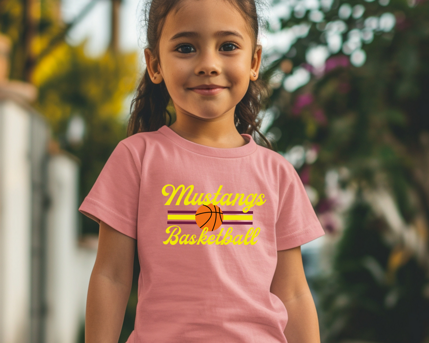 Retro Basketball Tee Youth Size