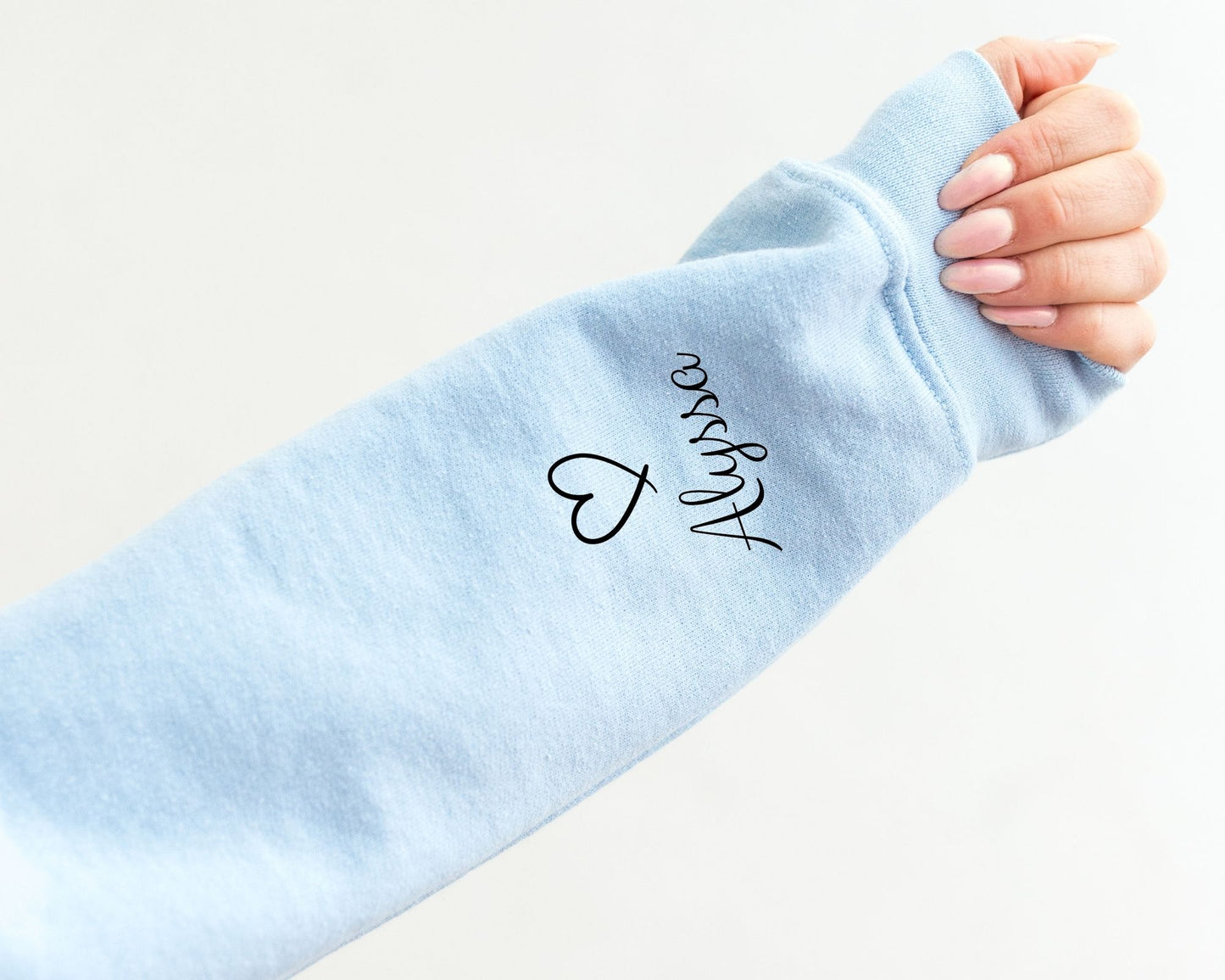 This Mama Wears Her Heart on Her Sleeve Sweatshirt