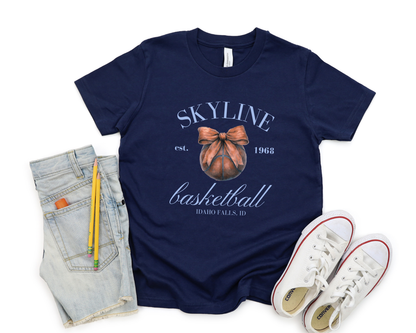Skyline Grizz Basketball Tee | Bella Canvas La Bella Rose Boutique