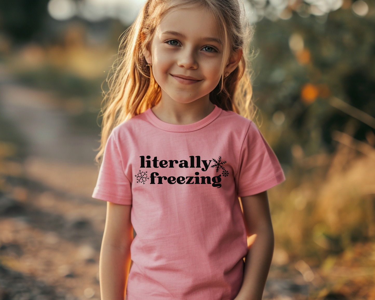 Literally Freezing Tee Youth Size