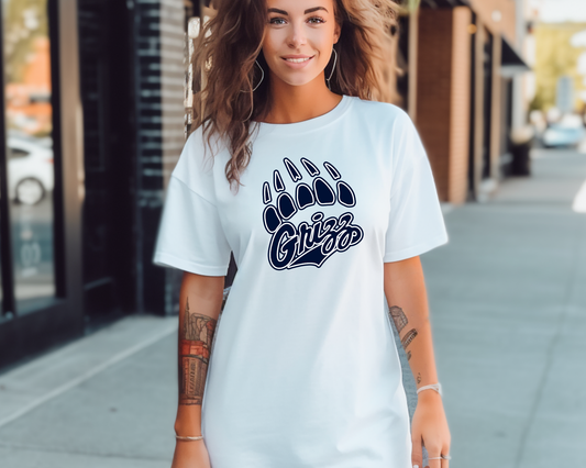 Skyline Grizz "Paw" Tees La Bella Rose Boutique